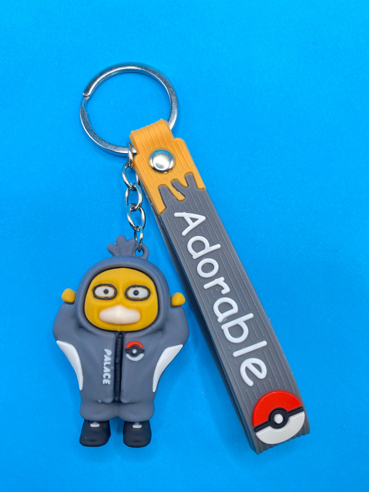 Duck Pokémon Keychain